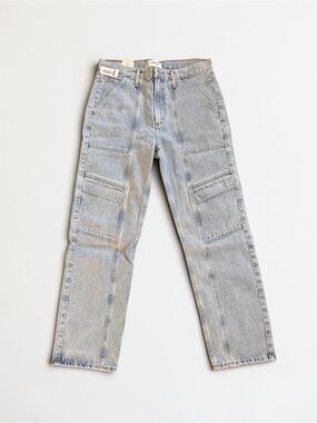 AGOLDE Cooper Cargo Jeans in Rank, Size 28, NWT